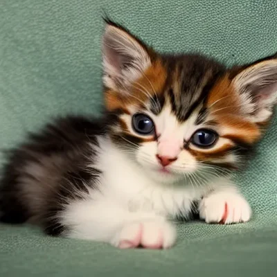 a cute kitten