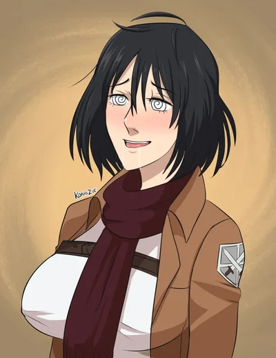 Mikasa  hypnotized