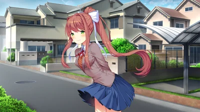 Monika x Neko