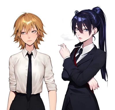 Aki and Denji